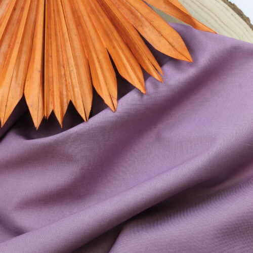 Baumwolle: Uni Rose Wood