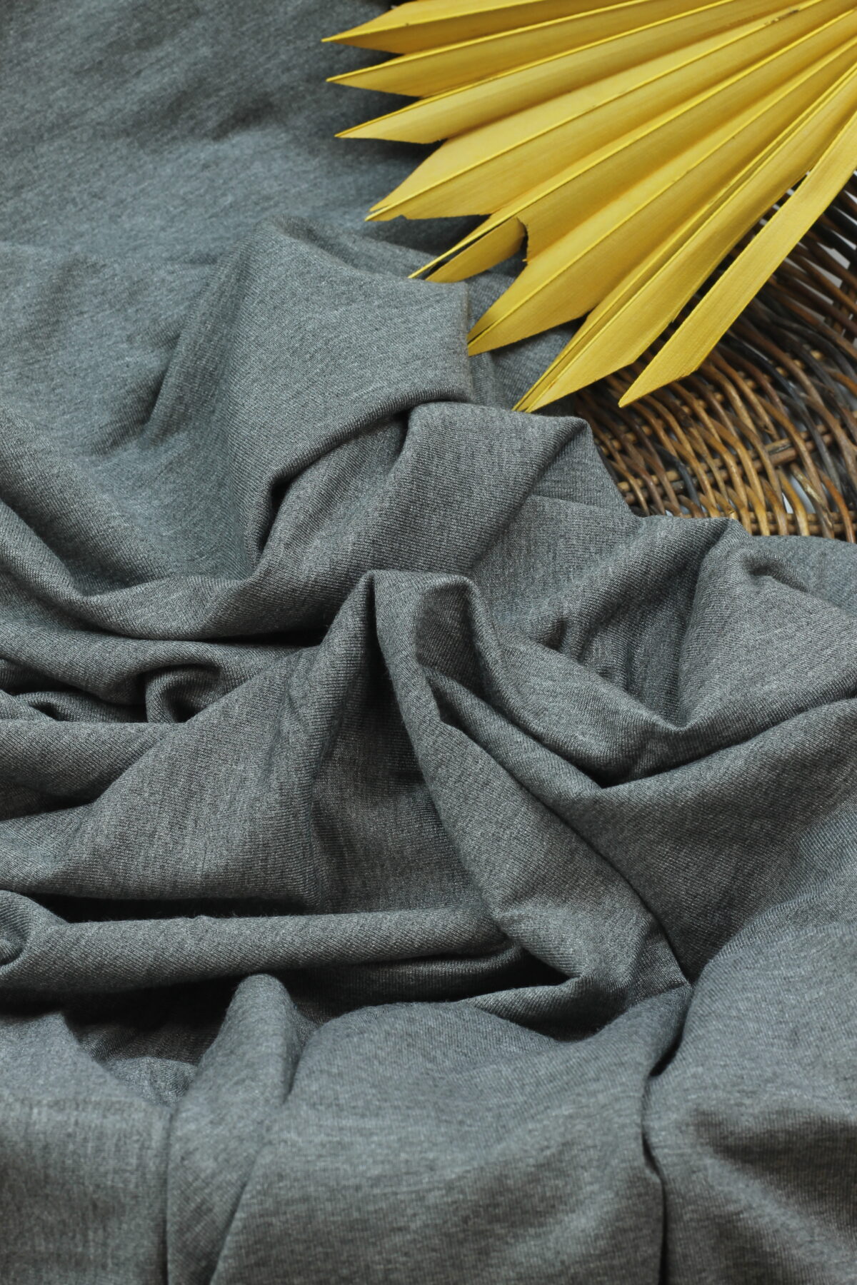 Bambus French Terry: Grey Melange