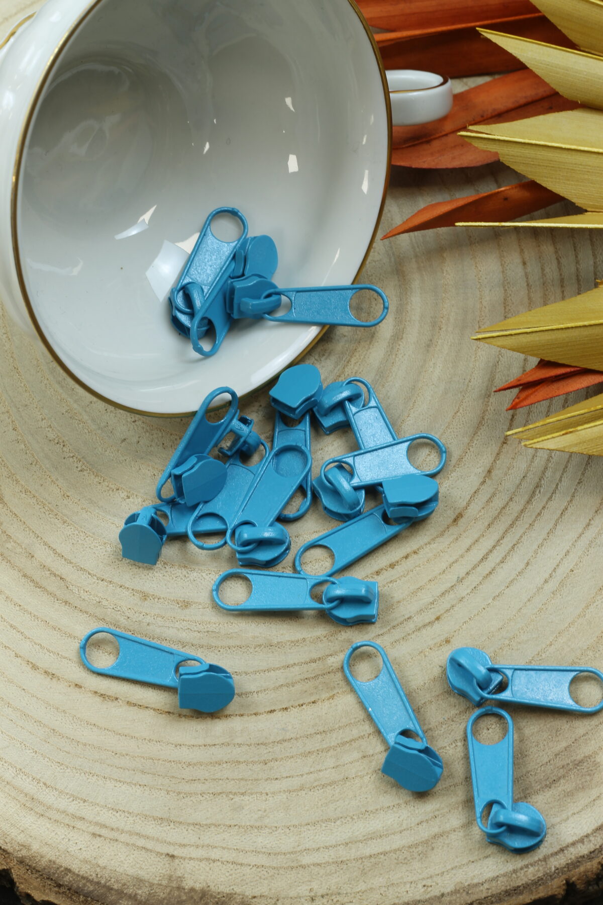 Zipper 6,5mm Modell 7 Brilliant türkis