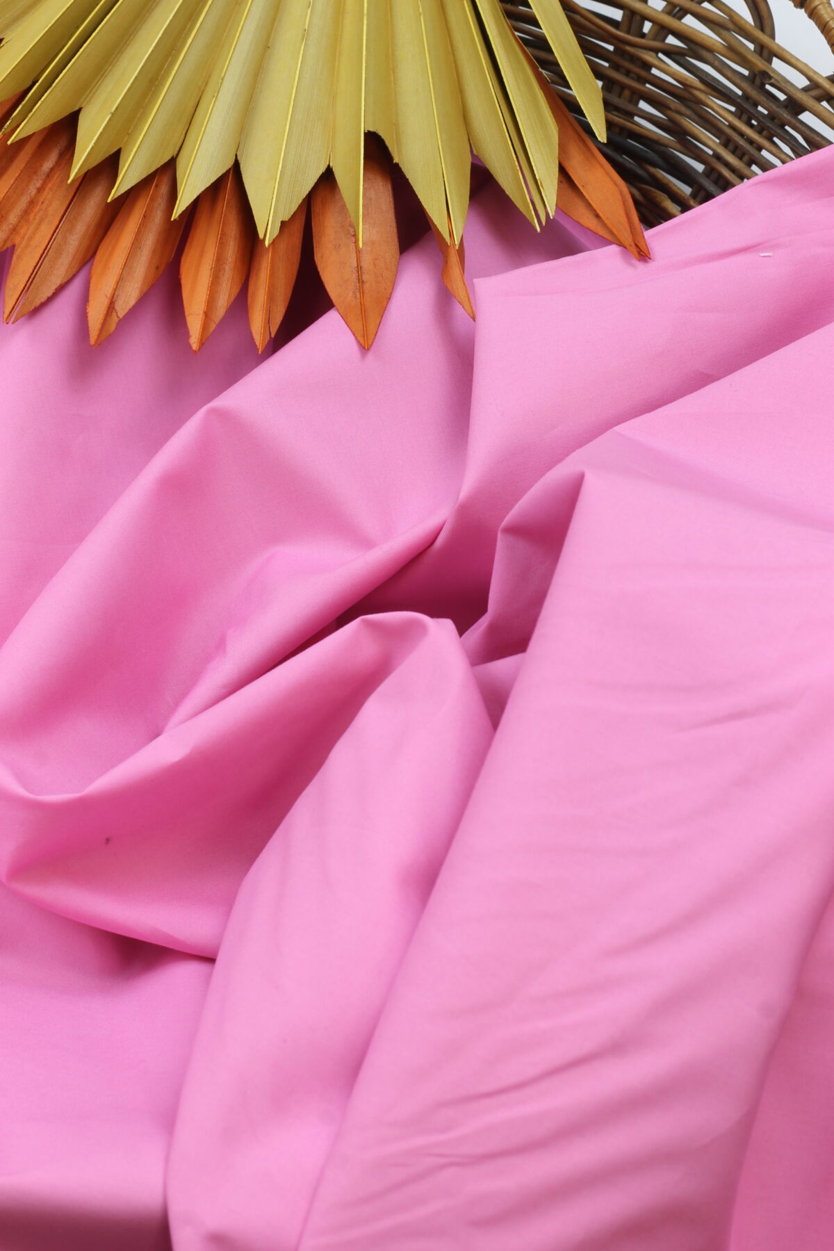 Italienischer Deadstock: Baumwollbatist "Pink" Bio-zertifiziert