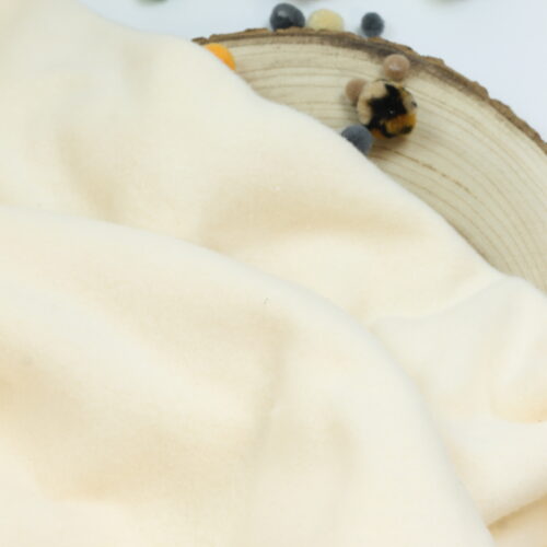 Organic Cotton Baumwollfleece "Ecru"