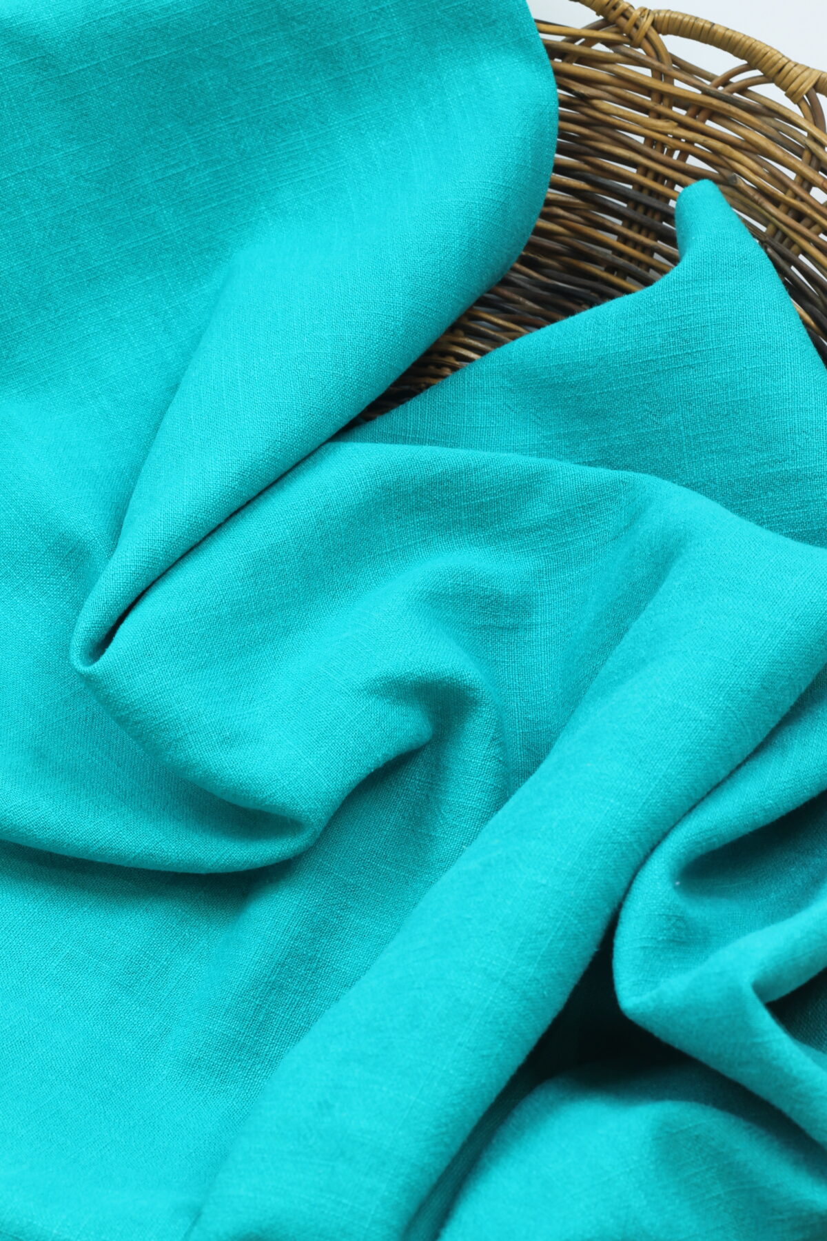 Stonewashed Leinen: Emerald