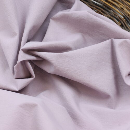 Gecrashte Baumwolle: Cotton Washed Uni Grape