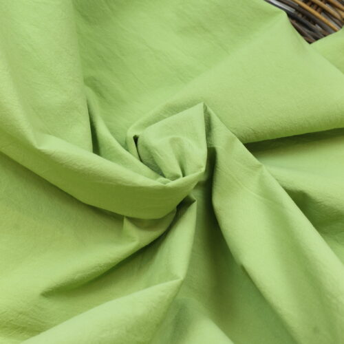 Gecrashte Baumwolle: Cotton Washed Uni Old Lime