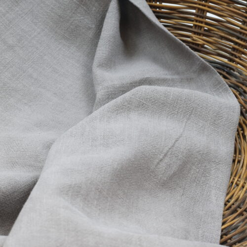 Stonewashed Leinen: Grey