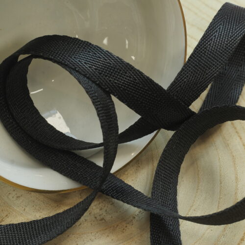 Gurtband 15mm schwarz