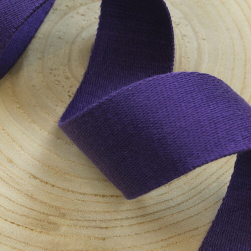 Baumwollgurtband 4cm breit: Purple