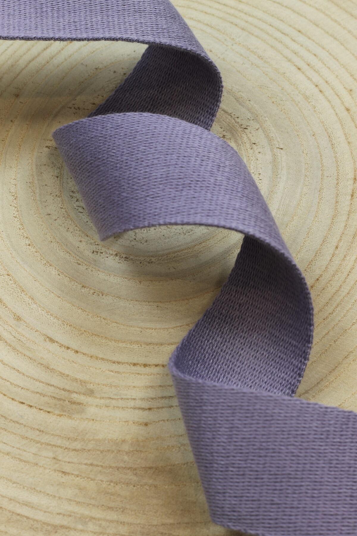 Baumwollgurtband 4cm breit: Dusty Lilac