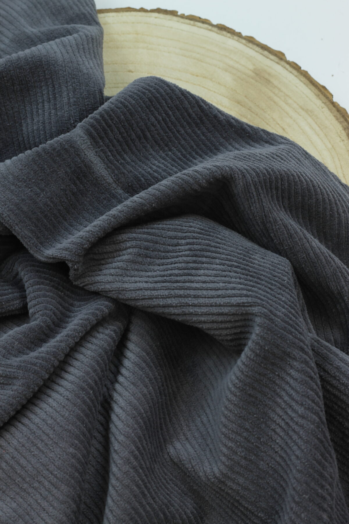 Swafing: Cordjersey "Juna" Grey ***Reststück 1,15m***