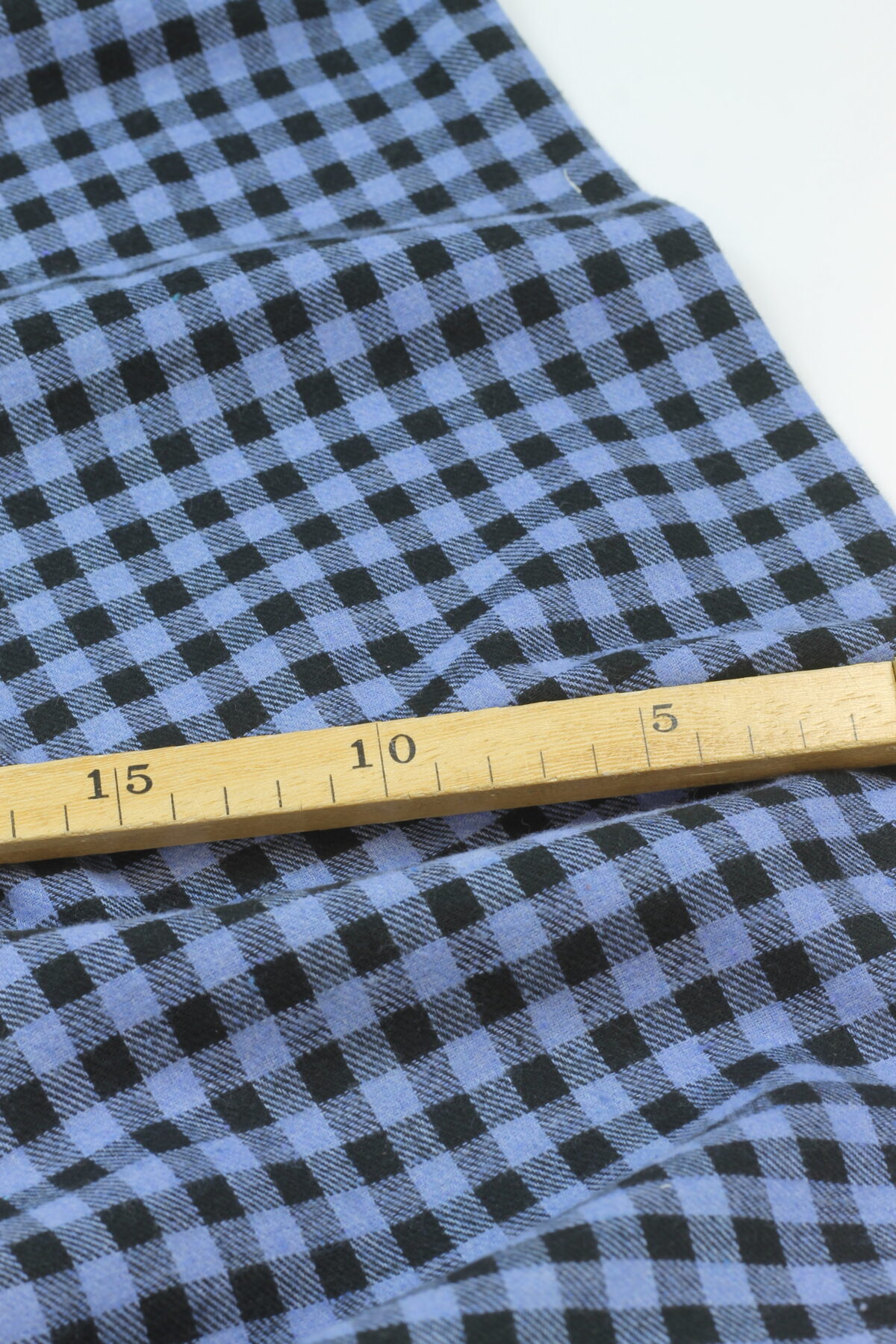 Flanell "Square Blue"