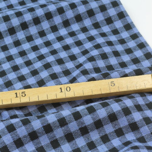 Flanell "Square Blue"
