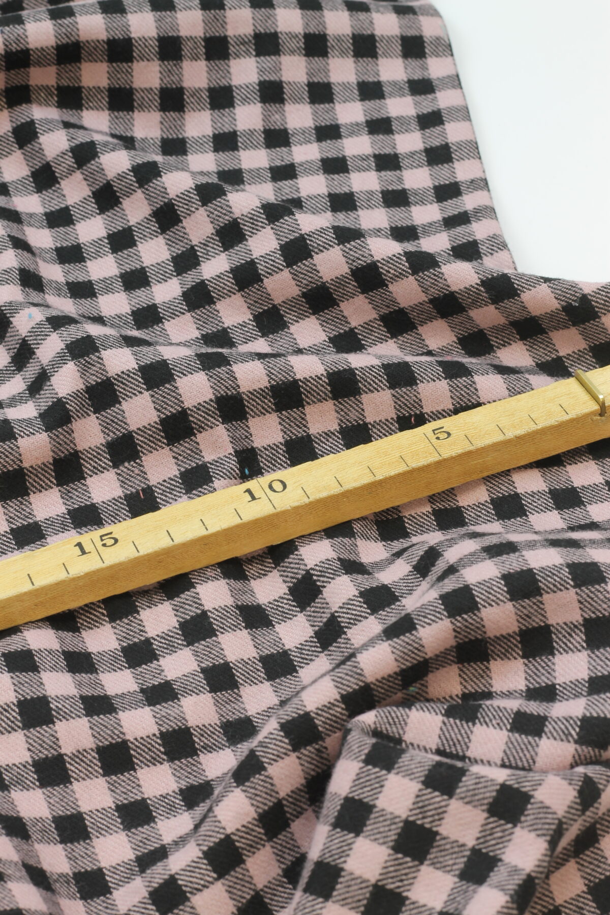 Flanell "Square Oldrose"