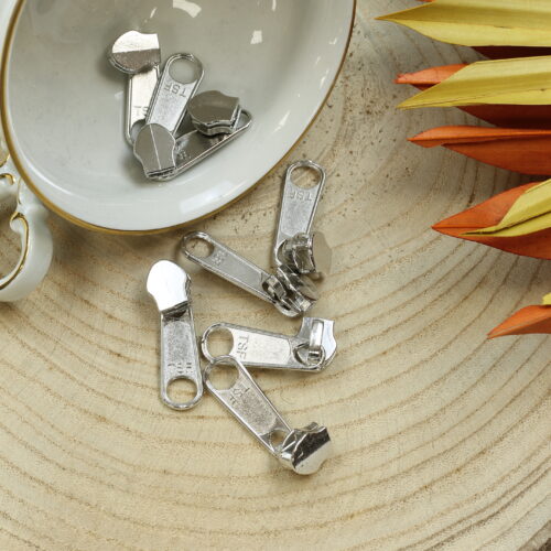 Zipper 6,5mm Modell 7 Brilliant silber