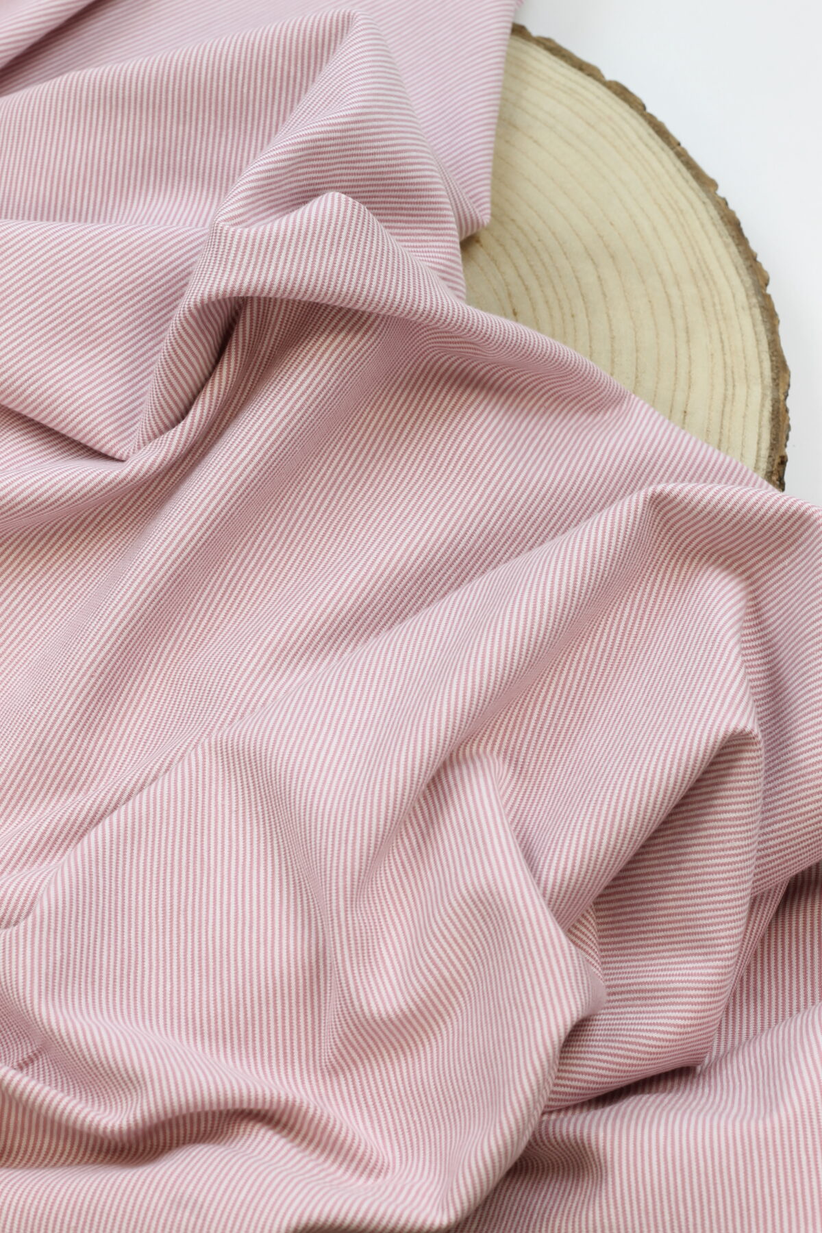 Swafing: Jersey "Bella" Mini Ringel Hell-/Dunkelrosa