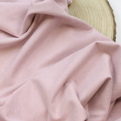 Swafing: Jersey "Bella" Mini Ringel Hell-/Dunkelrosa