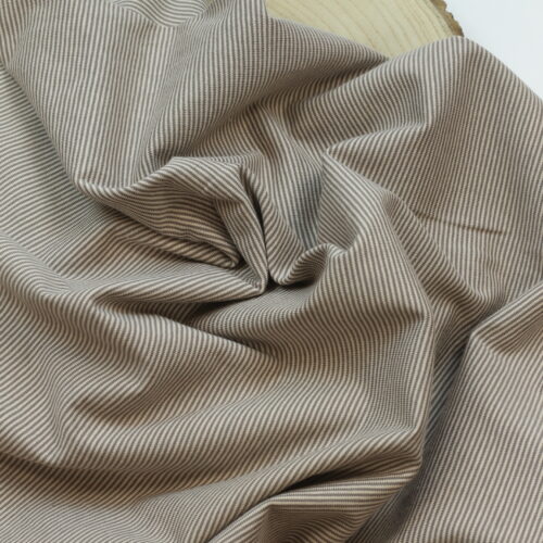 Swafing: Jersey "Bella" Mini Ringel Taupe