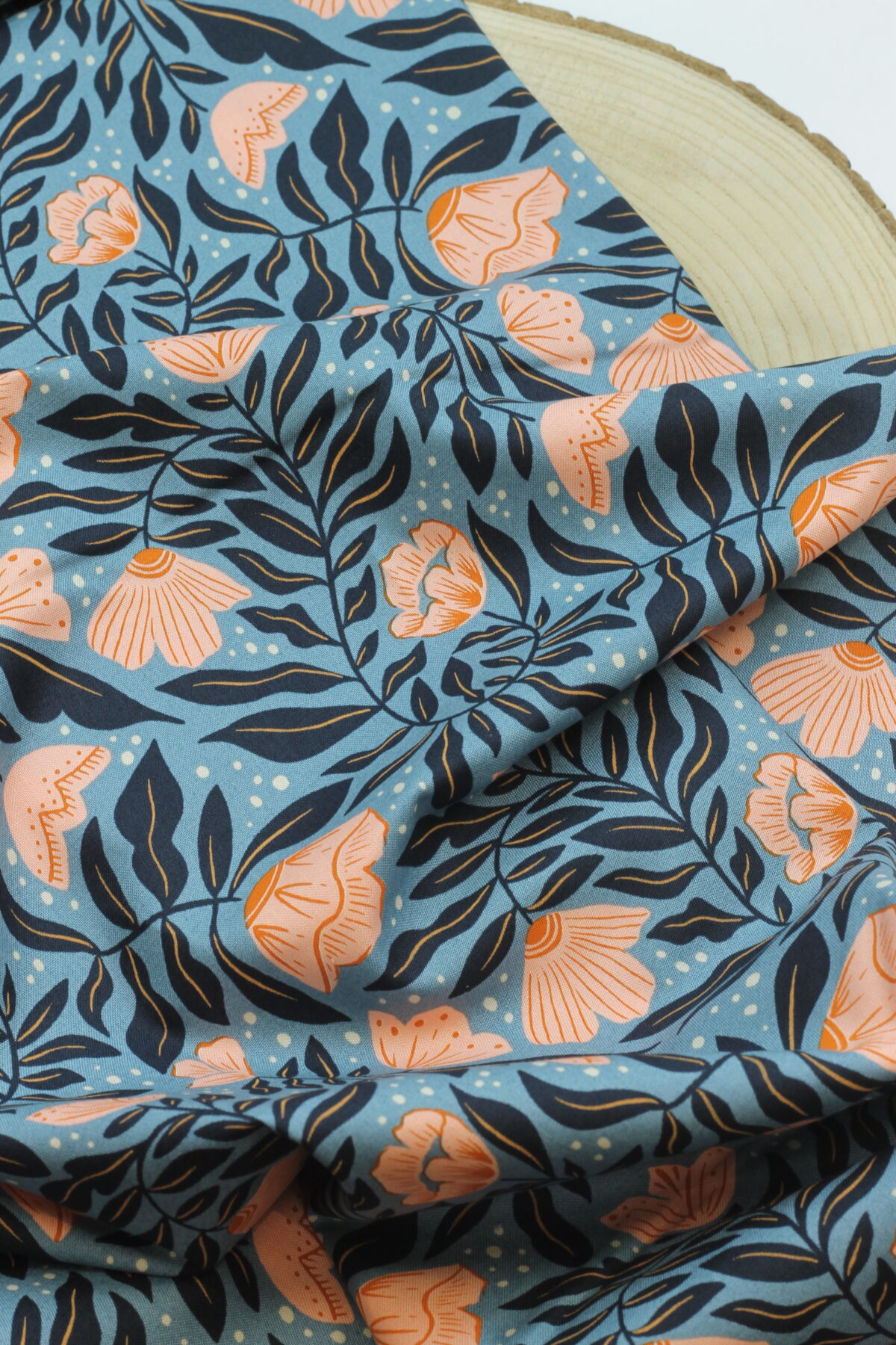 Moda: Folk and Lore "Lake Dark Blue"