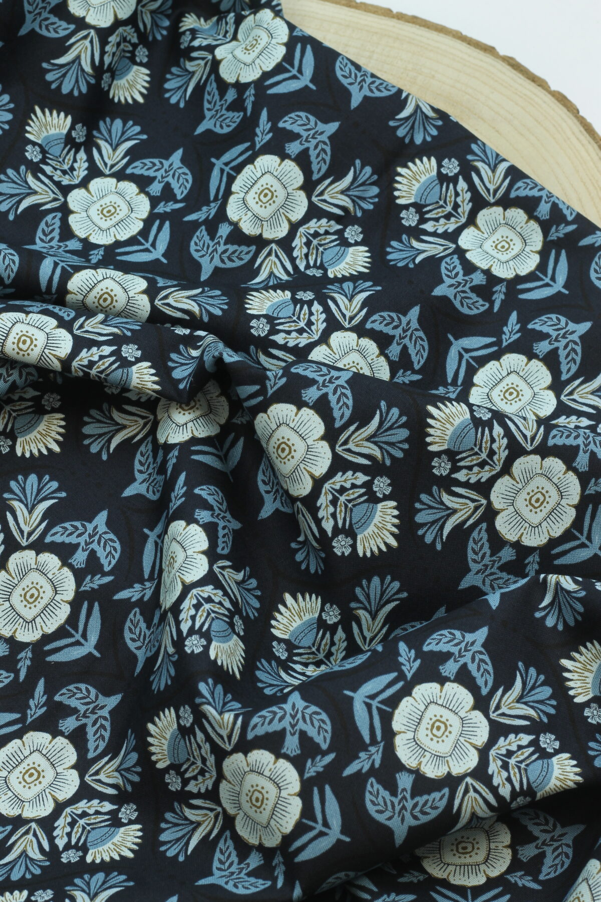 Moda: Folk and Lore "Peacoat Dark Blue"