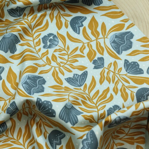 Moda: Folk and Lore "Dancing Flowers Florals"