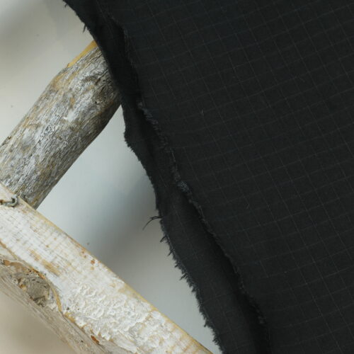 Organic Dry Oilskin: 7oz "Black"