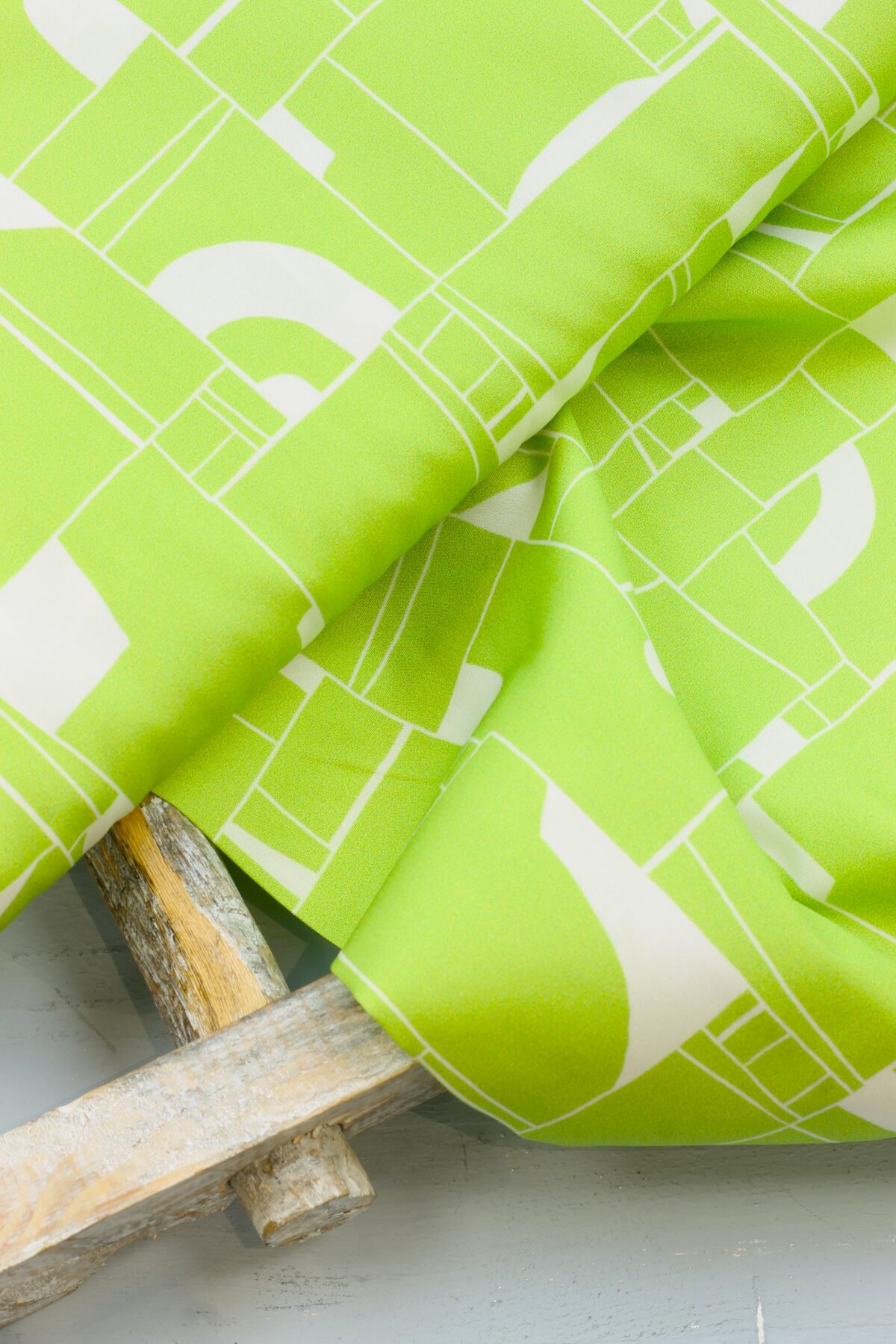 Mind the Maker Poplin "Offroad Lime"
