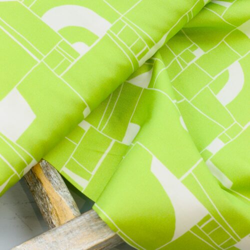 Mind the Maker Poplin "Offroad Lime"