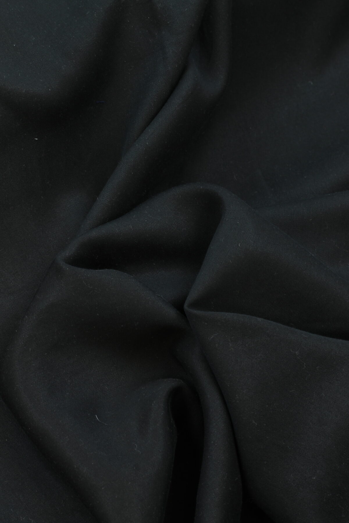 Tencel: Uni Schwarz ***RESTSTÜCK 110cm***