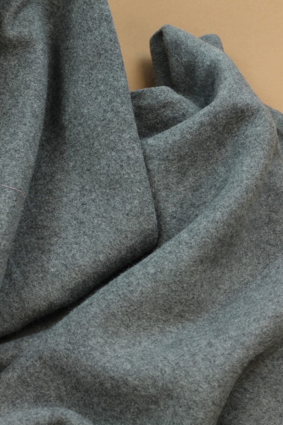 Organic Cotton Baumwollfleece "Grau Meliert"