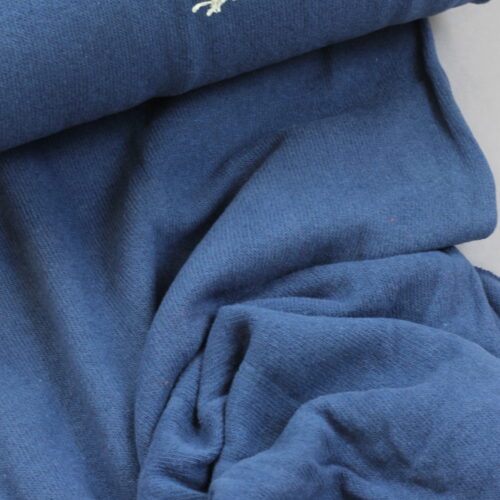 Swafing: Baumwollstrickstoff "Bono" Made in Italy Jeansblau