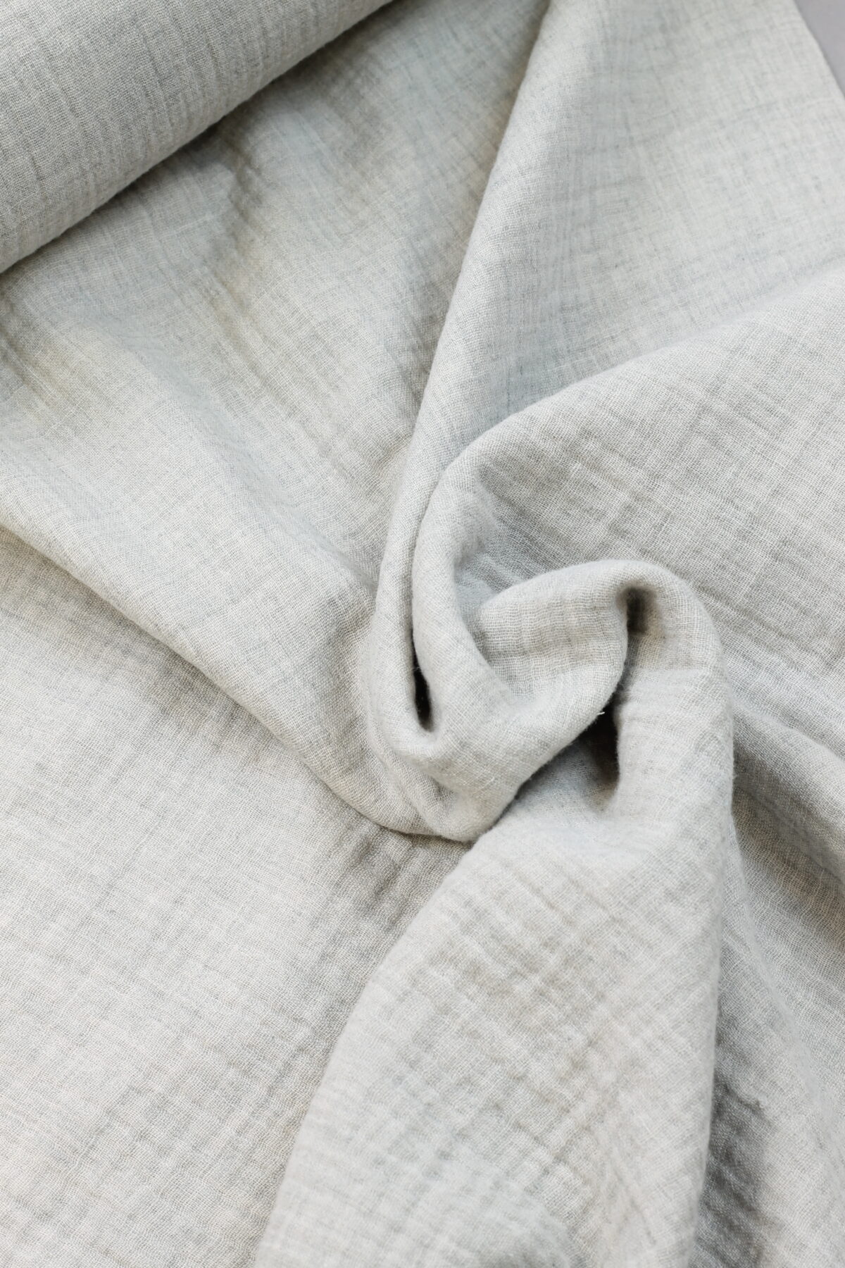 Double Gauze Musselin: Melange Sand