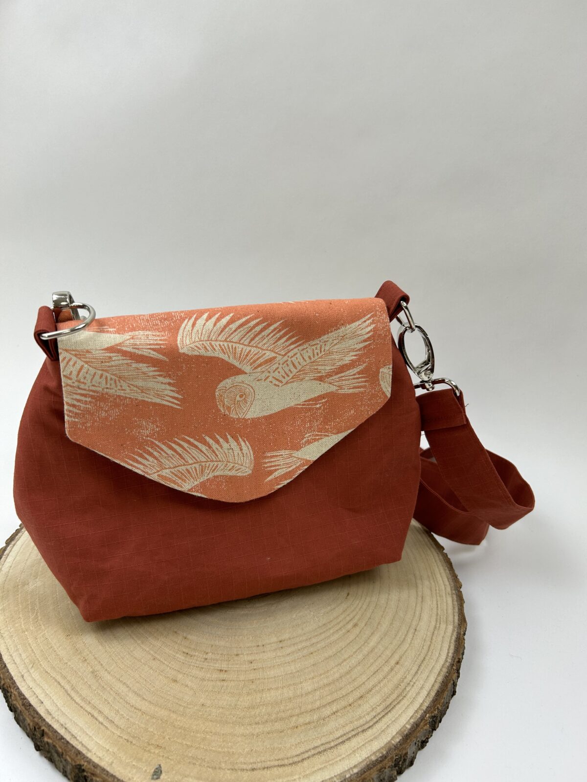 Nähset: Tasche Creativemadre "Anesa" Barn Owl Organic Green – Bild 7