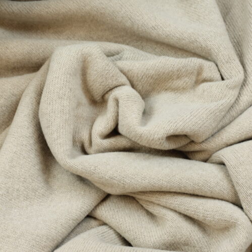 Swafing: Baumwollstrickstoff "Bono" Made in Italy Sand