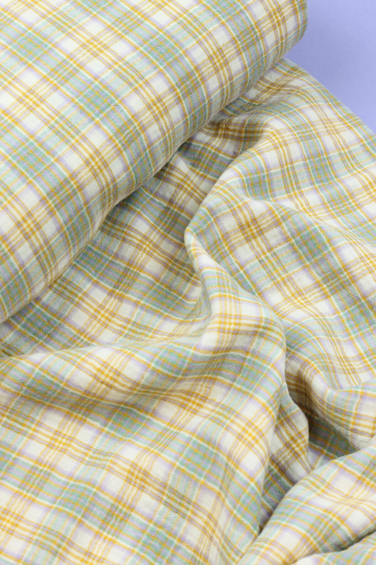 Double Gauze Musselin: Yarn Dyed Checks