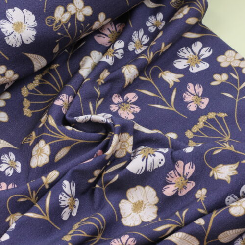 Swafing: French Terry Modalsweat "Flower Dream by Colu"