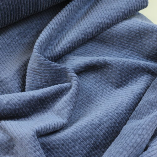 Breitcord: 8w Washed Denim ***RESTSTÜCK 55cm***