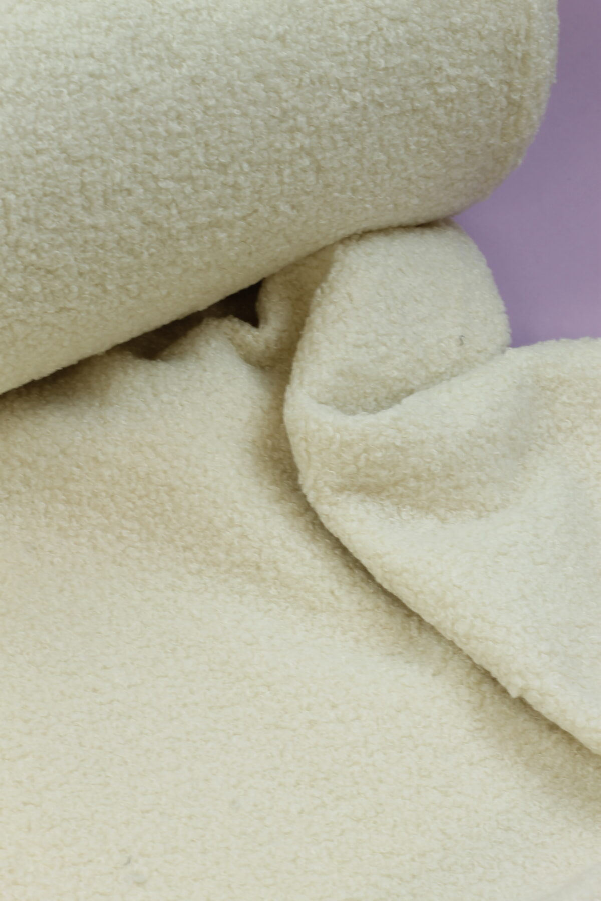 Swafing Teddy-Bouclé: "Kodiak" Natur ***Reststück 0,85m***