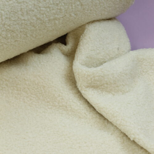 Swafing Teddy-Bouclé: "Kodiak" Natur ***Reststück 0,85m***