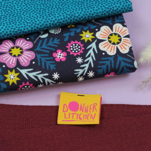 Nähset: Shopping Bag "Ruby Star Canvas Pivot Aubergine"
