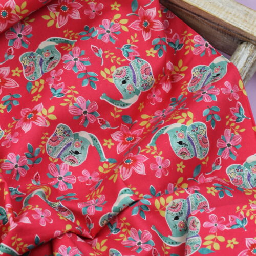 Katia: Poplin "Indian Elephants"
