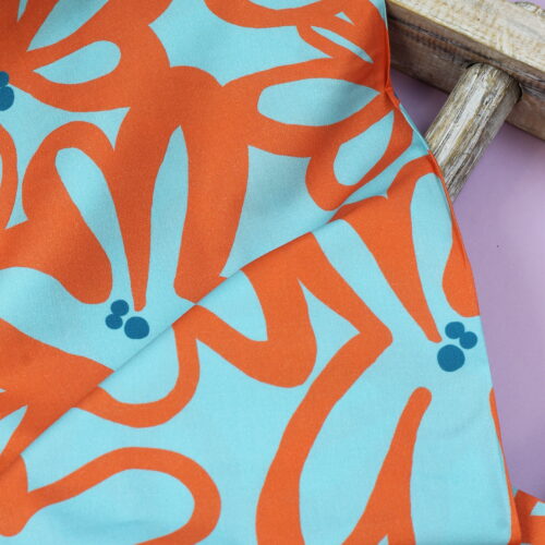 Katia: Poplin "Tiare Turquoise"