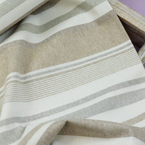 Katia: Recycled Canvas Stripes Sand