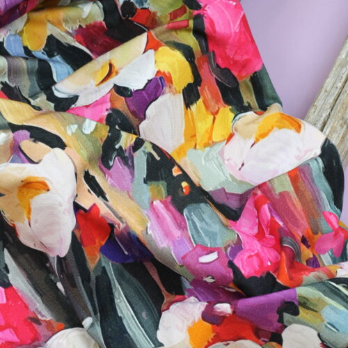 Swafing: Viskosejersey "Sizilien" Floral