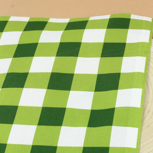 Wachstuch "Checks Khaki"