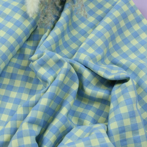 Katia: Vichy Gingham Blue & Yellow