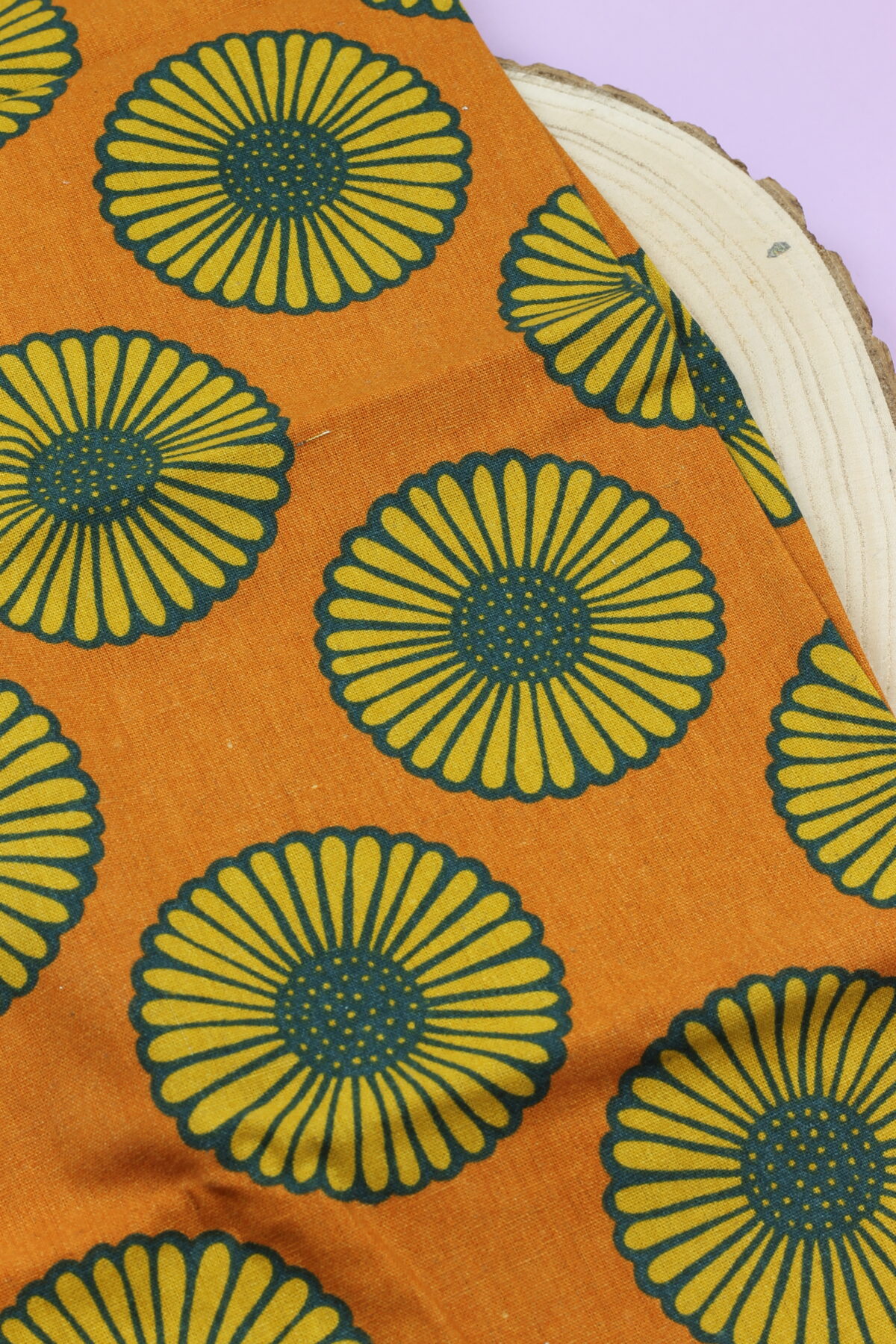 Ruby Star Society: "Unruly Nature" Sunflowers Canvas ***Reststück 1,05m***