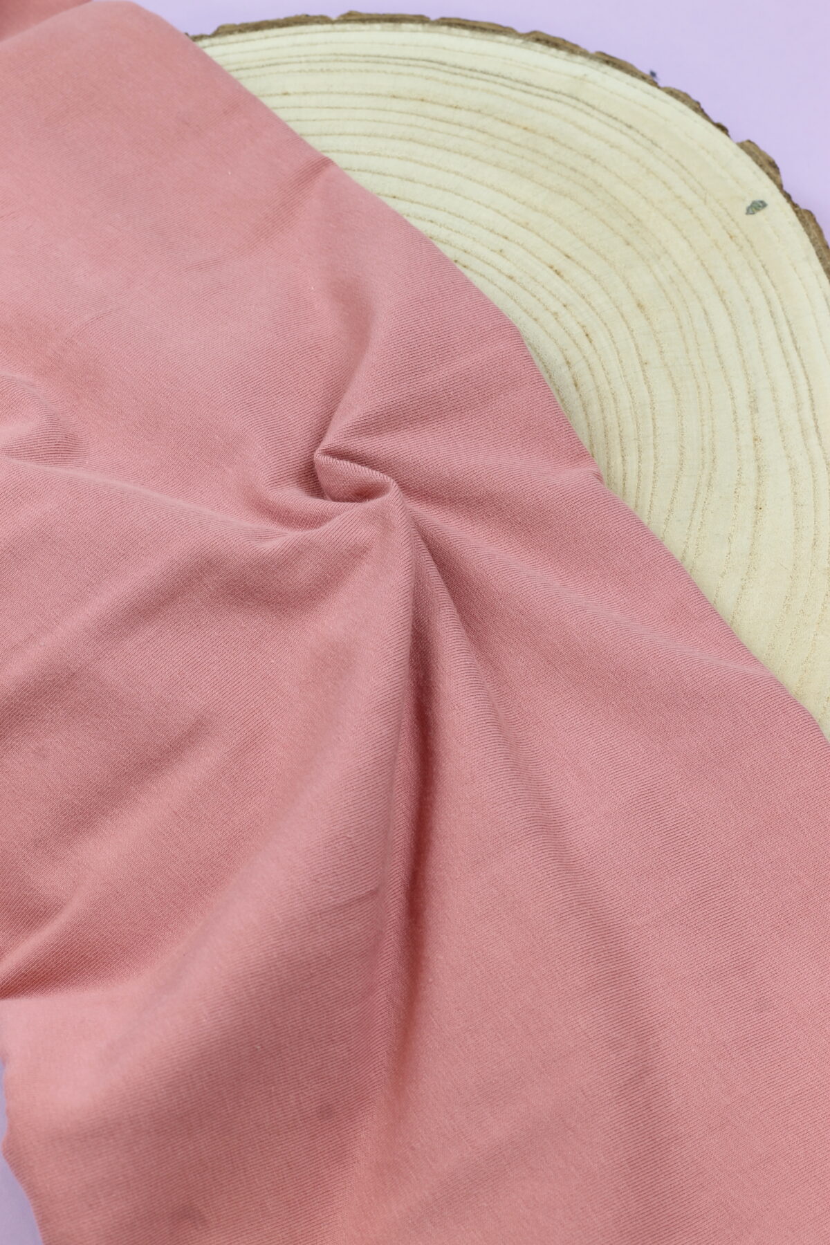 Soft Sweat: Uni Blush Bio-zertifiziert ***Reststück 1,10m***