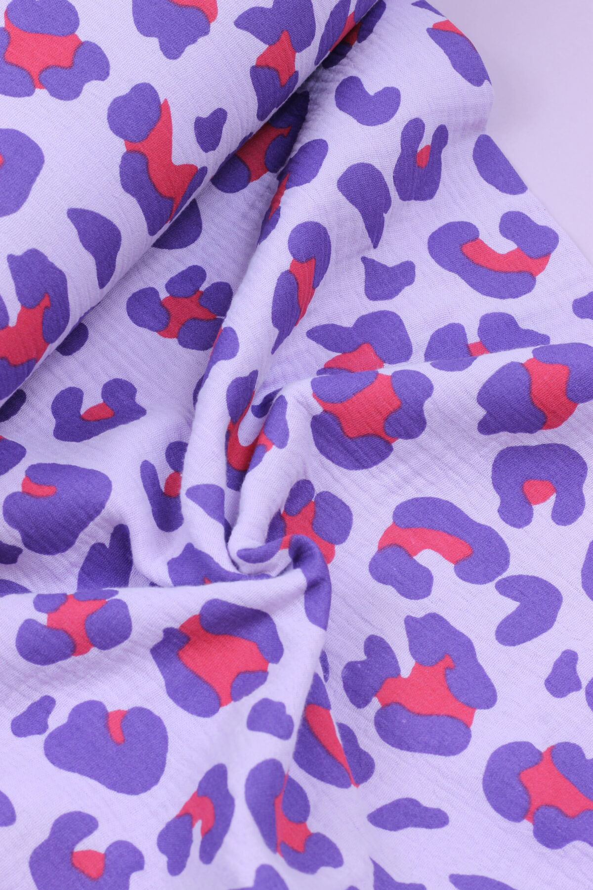 Double Gauze Musselin: Leo Lilac/Purple