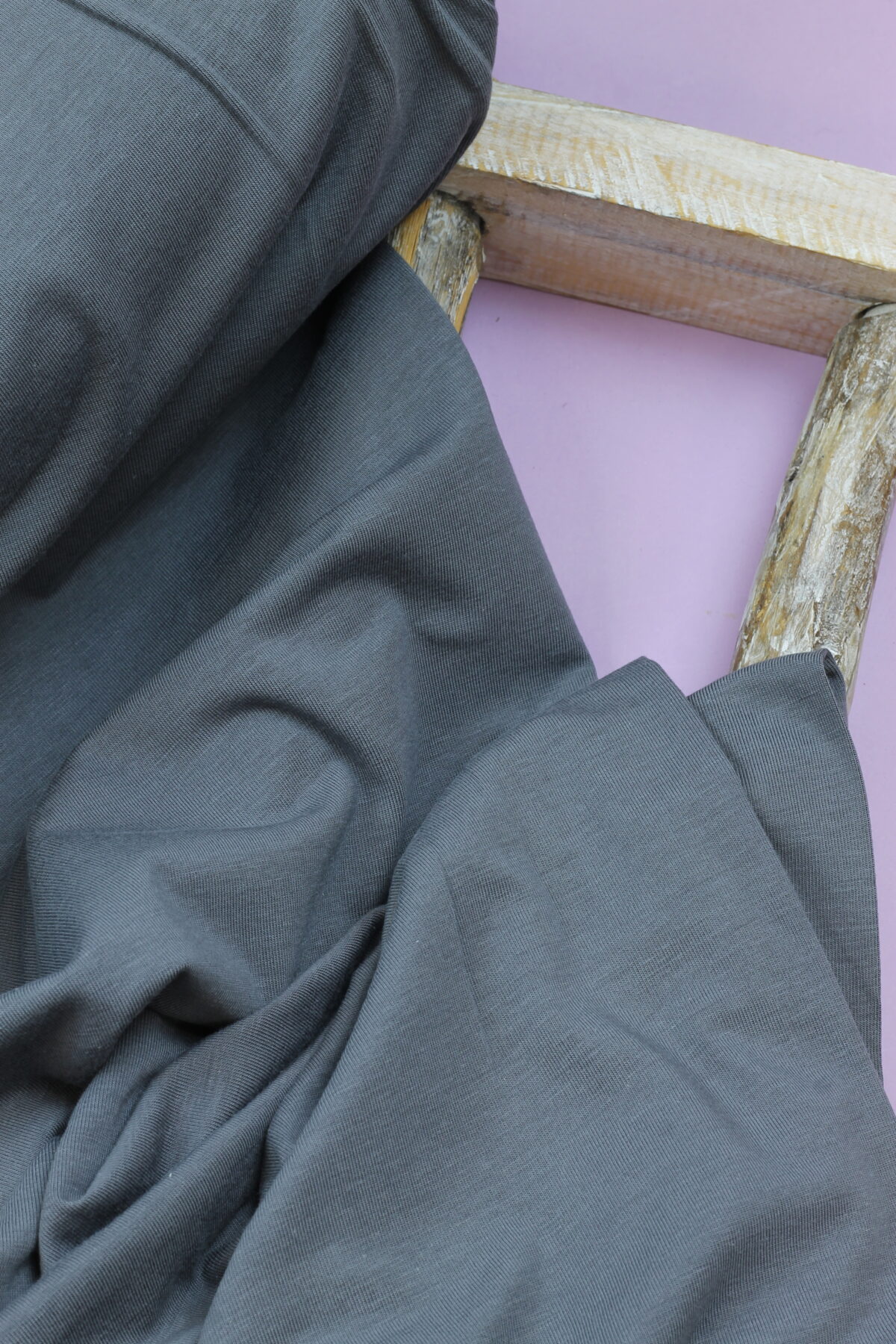 Bambusjersey: Uni Grey