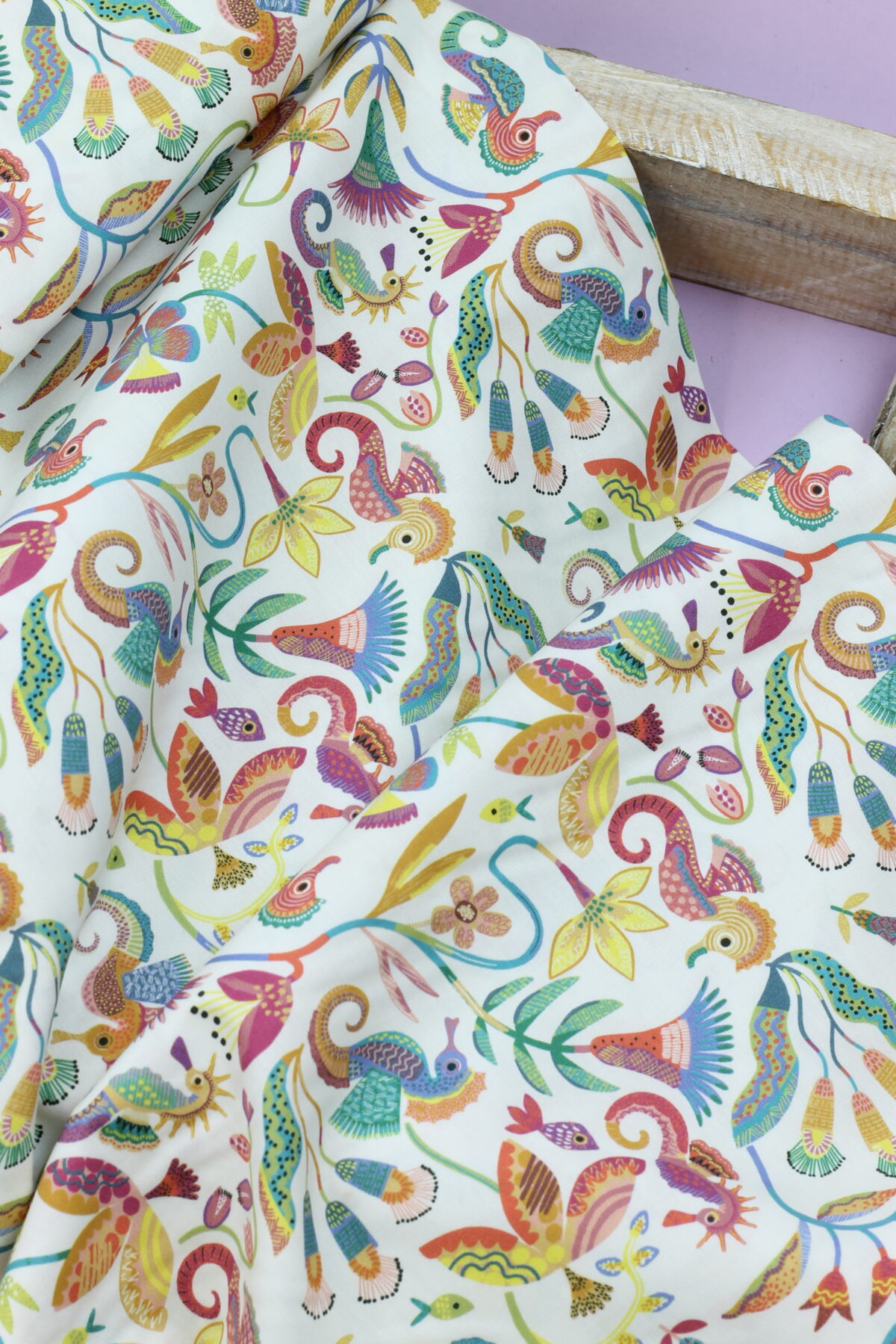 Katia: Poplin "Mexico Seaworld"