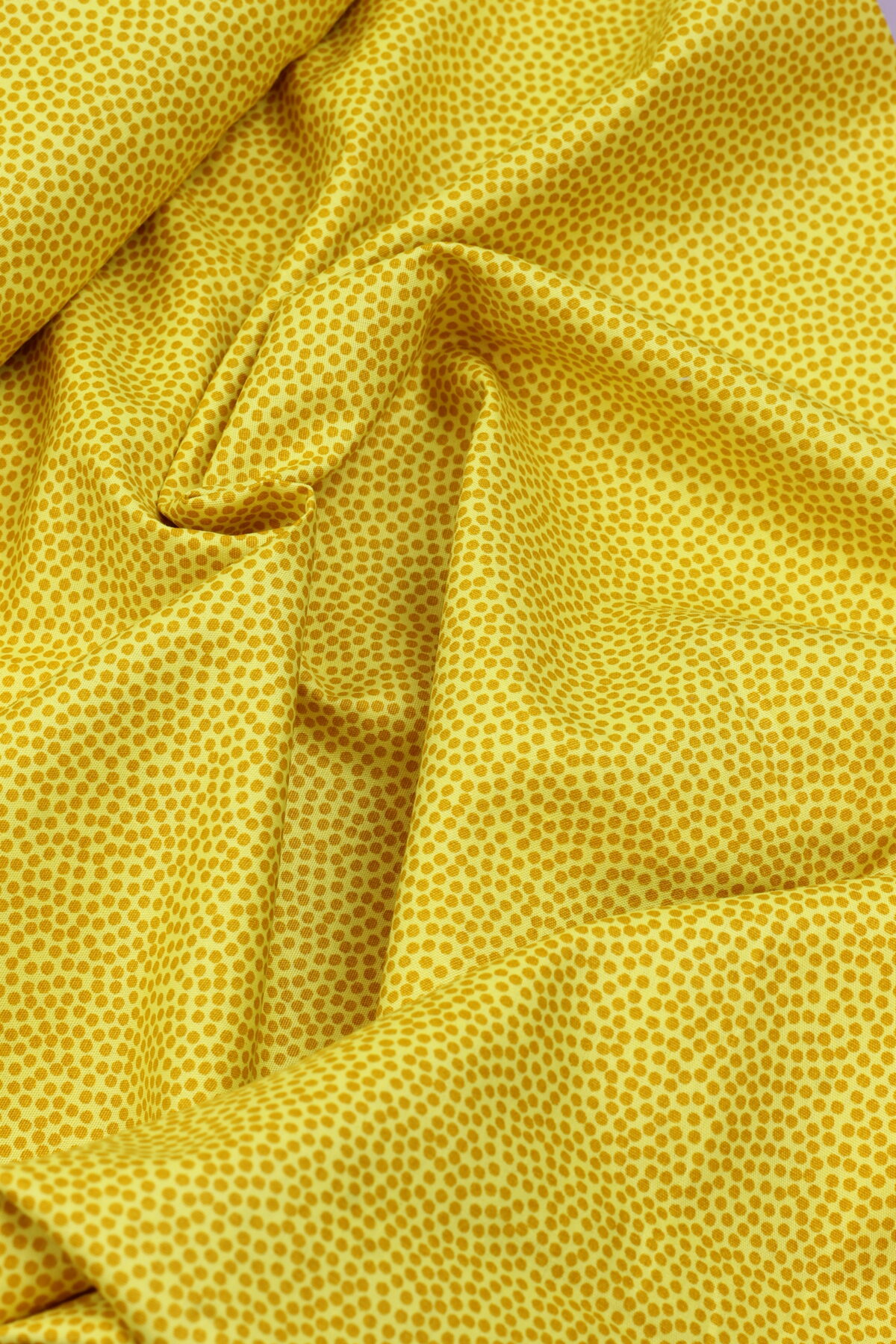 Swafing: Baumwollle "Dotty" Sonnengelb